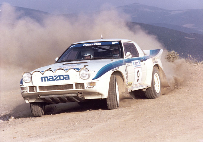 Random Snap>> Rx-7 Group B Rally Car