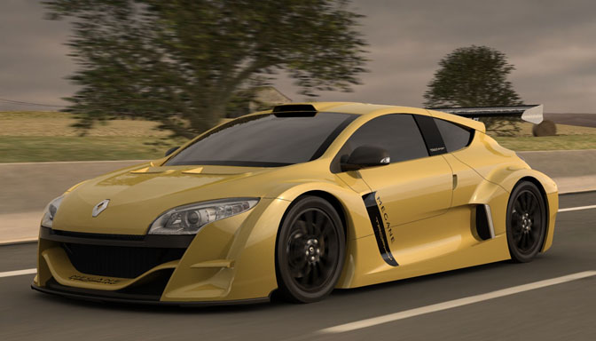 Random Snap>>the Future Is Here Pt1: Megane Trophy