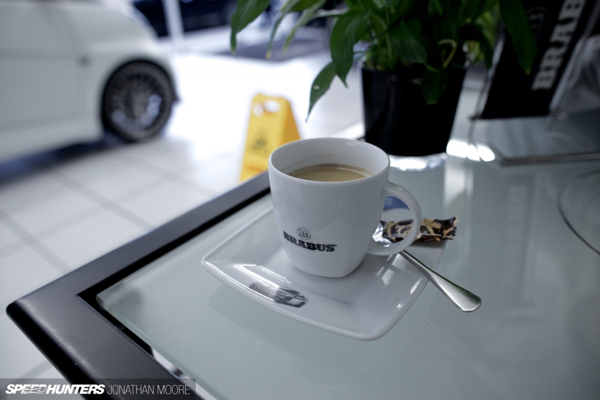 The headquarters and manufacturing facilities of Brabus, specialist tuners of high performance Mercedes-Benz cars