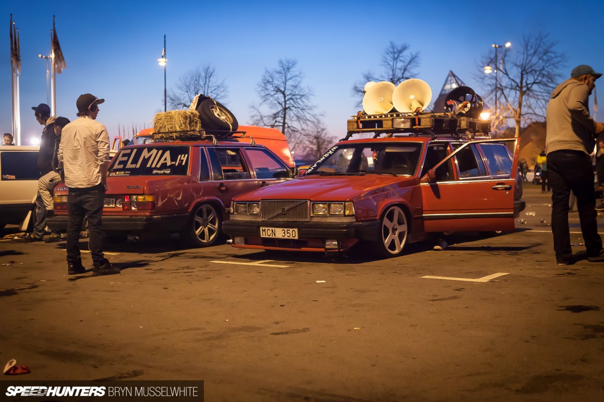 Night time cruising Elmia 2014-5