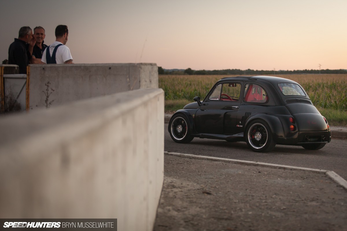 Oemmedi Meccanica Ferrari V8 Fiat 500 -21
