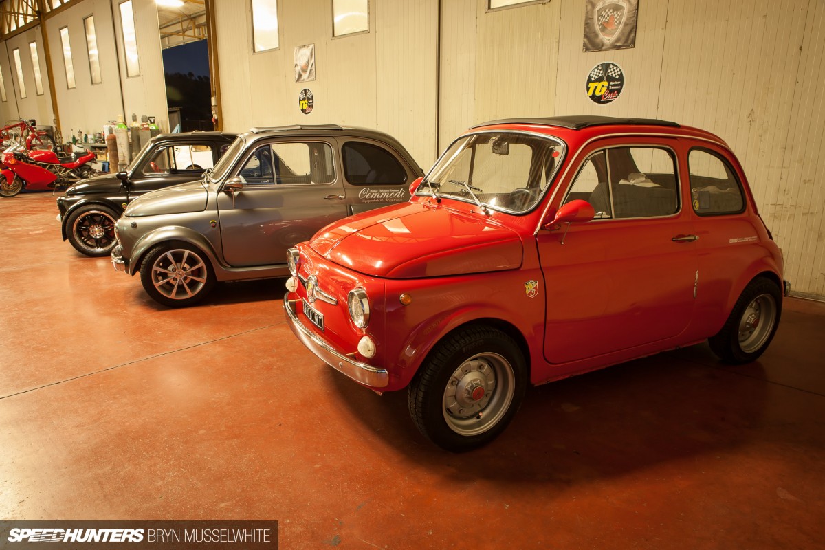 Oemmedi Meccanica Ferrari V8 Fiat 500 -26
