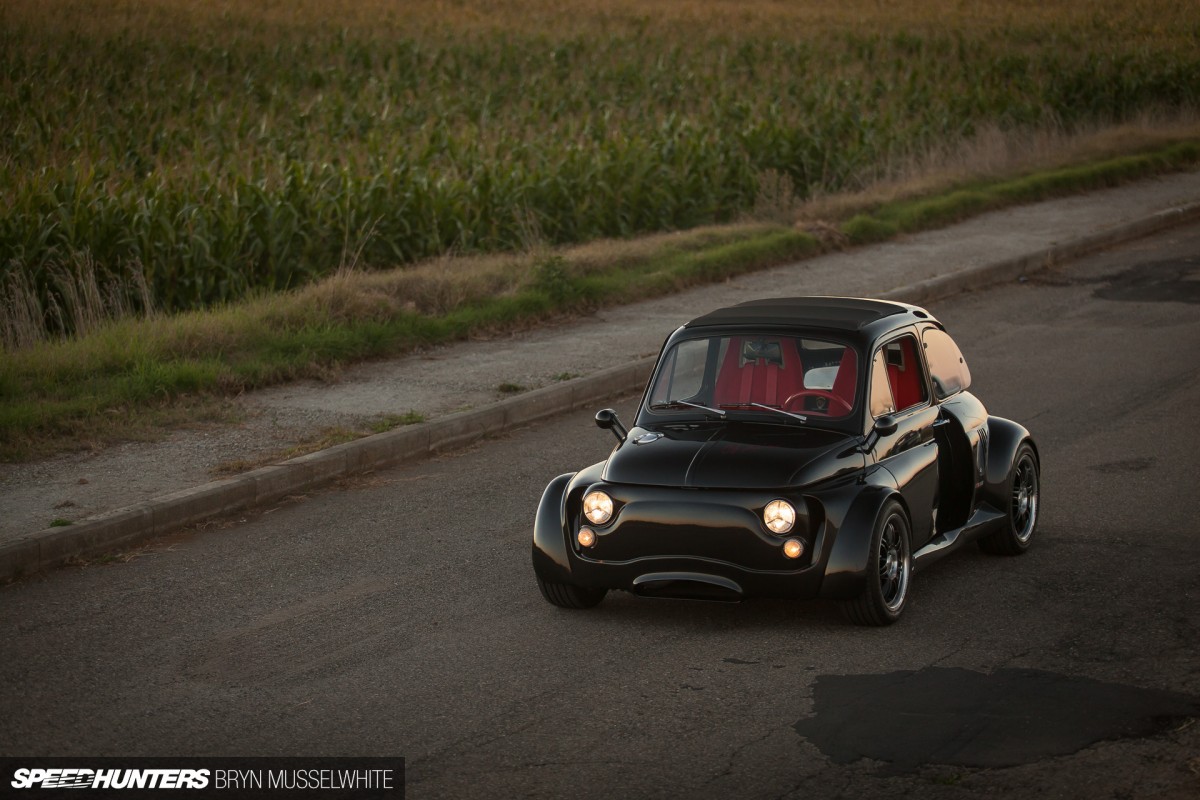 Oemmedi Meccanica fiat 500 V8 Ferrari-1