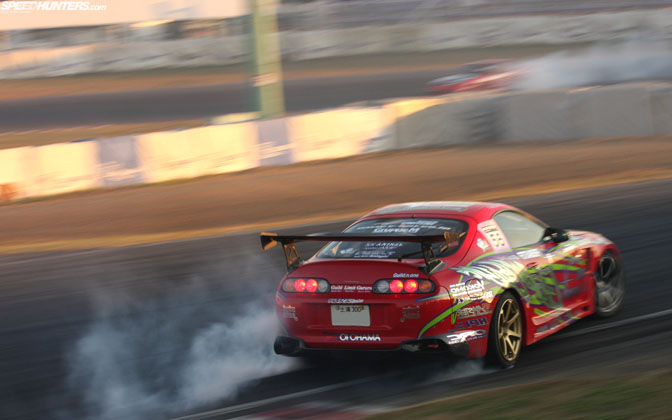 Desktops>>jza80 Drift At Tsukuba