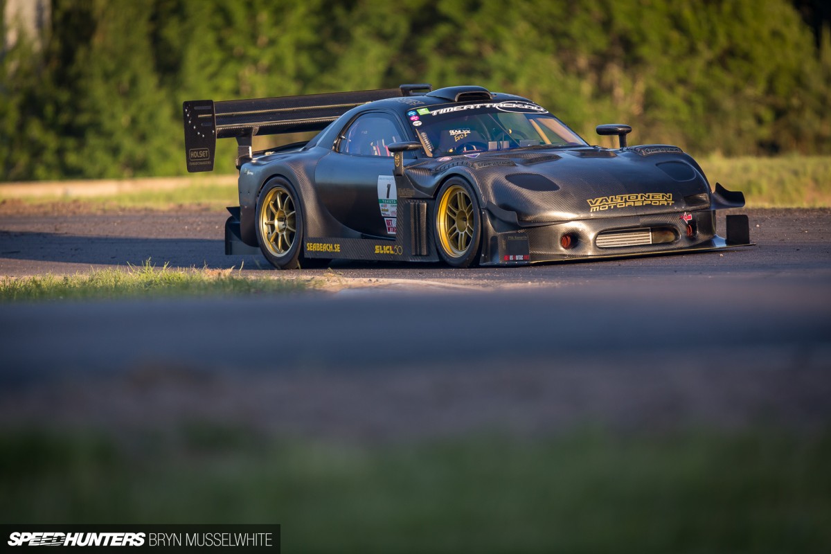 Valtonen RX7 carbon SR20 Gatebil Mantorp 2014-22