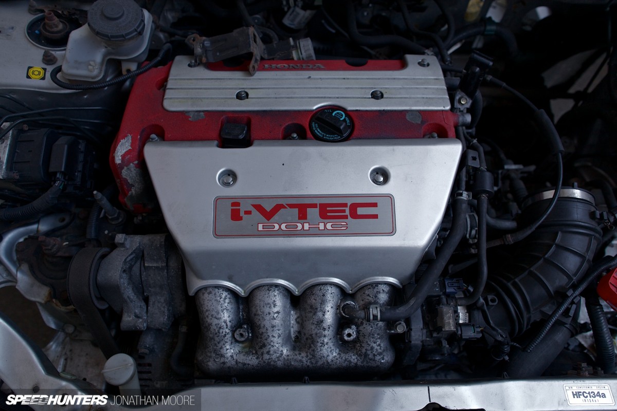 Build in progress of the KM4SH (Kei Miura 4 Speedhunters) Golf at the workshop of Hauser Racing, Wellingborough
