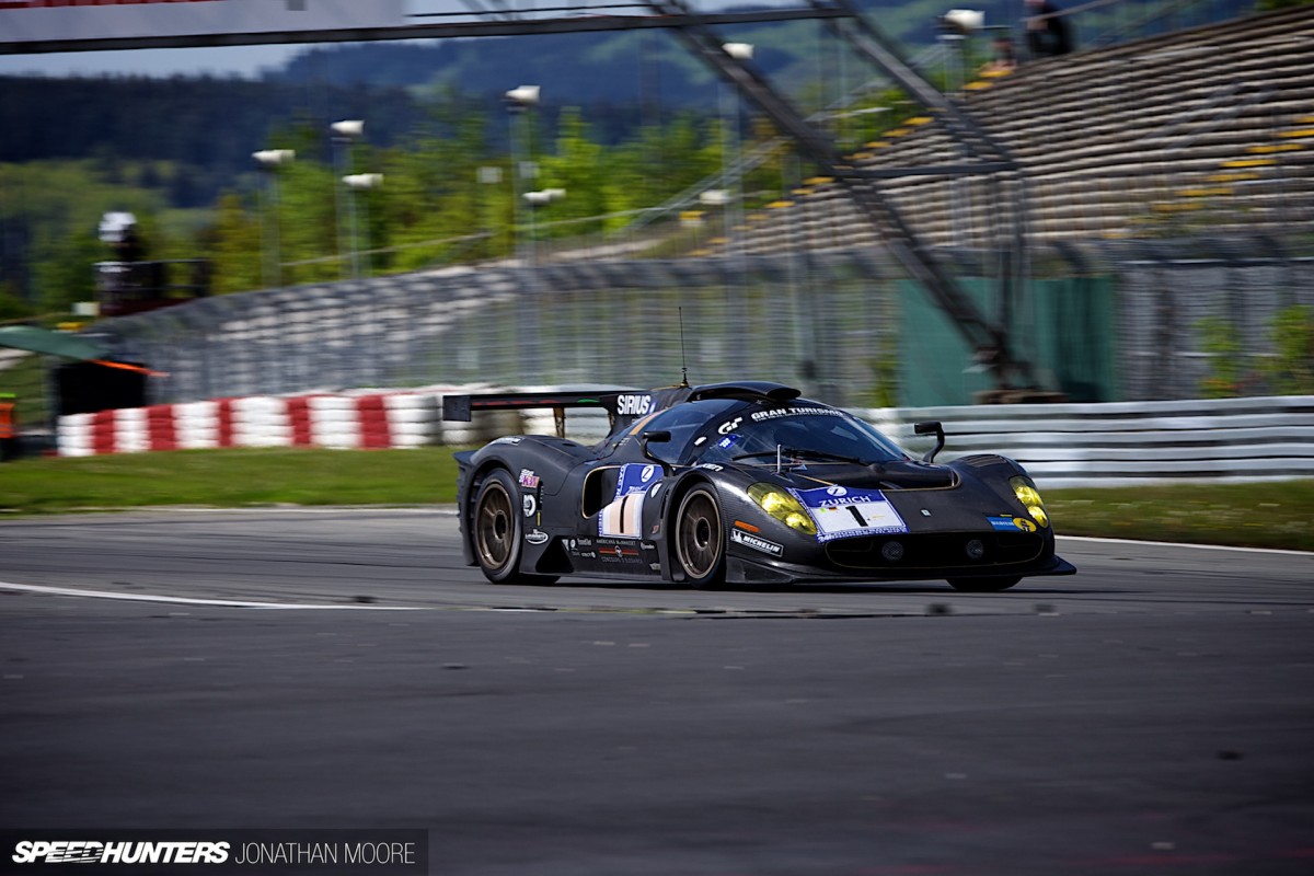 The 2012 running of the Nürburgring 24 Hours, the 40th anniversary of the event