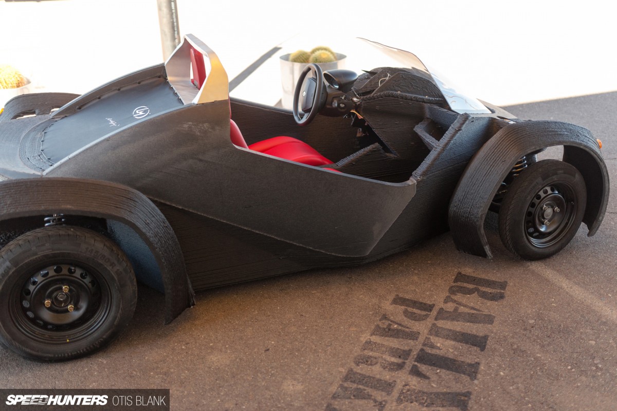 Local Motors Strati 3d Printed Car 2014 Otis Blank 014