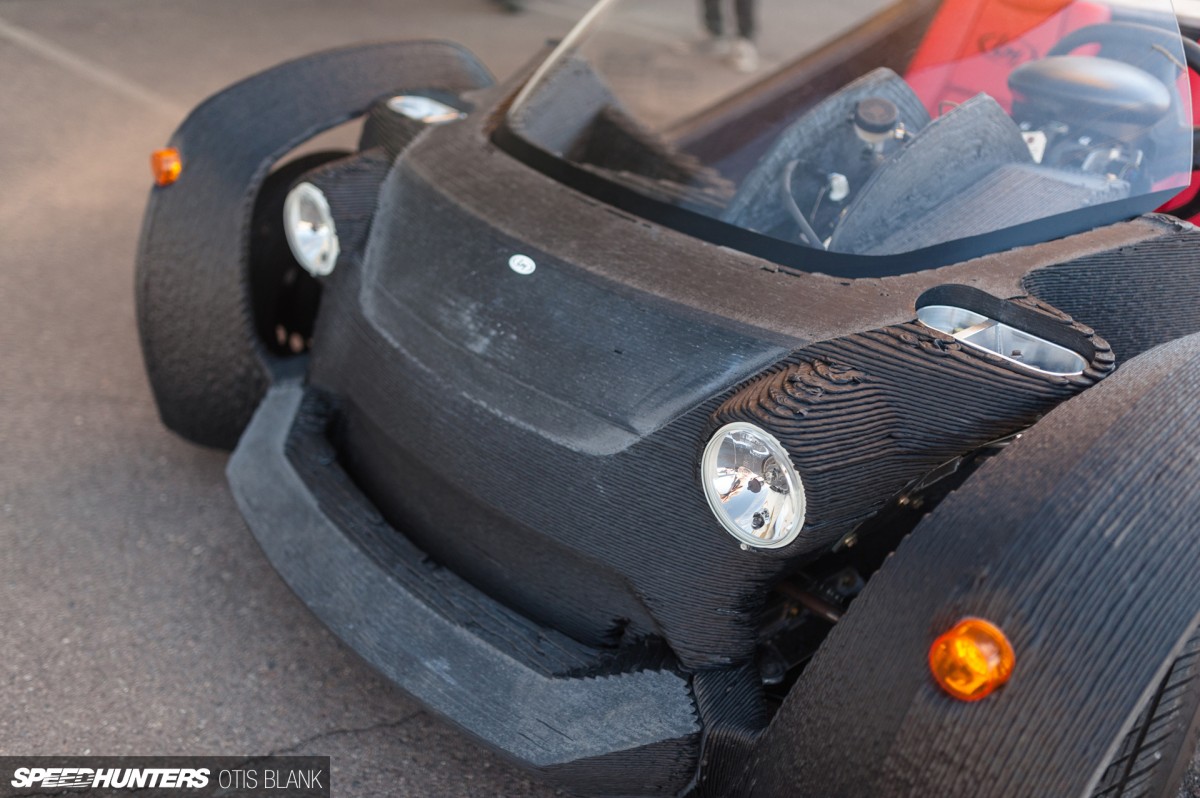 Local Motors Strati 3d Printed Car 2014 Otis Blank 027