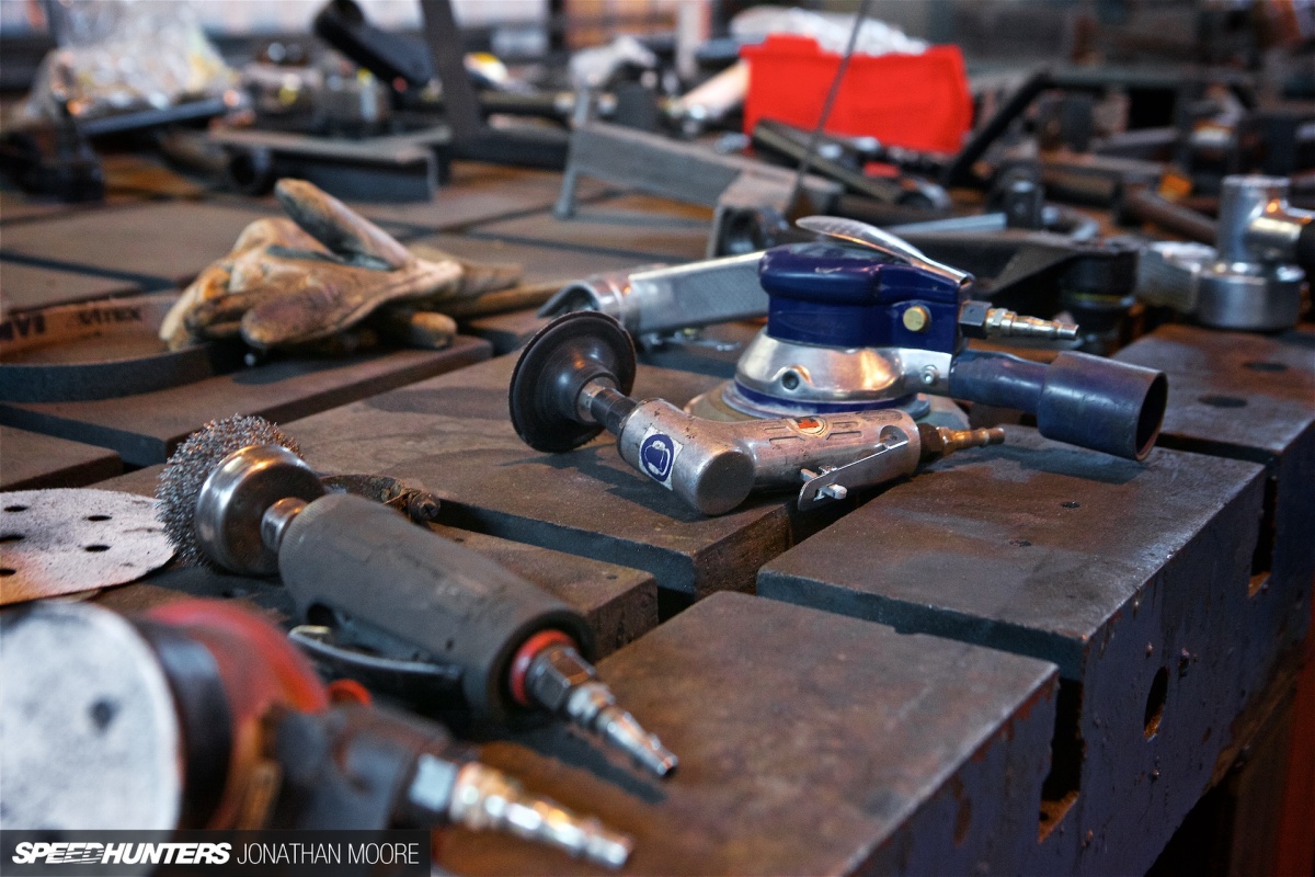 MDV Specialist Engineering's workshop in Bradwell-On-Sea