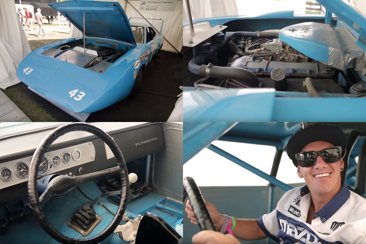 Mad Mike & The King’s Plymouth Superbird