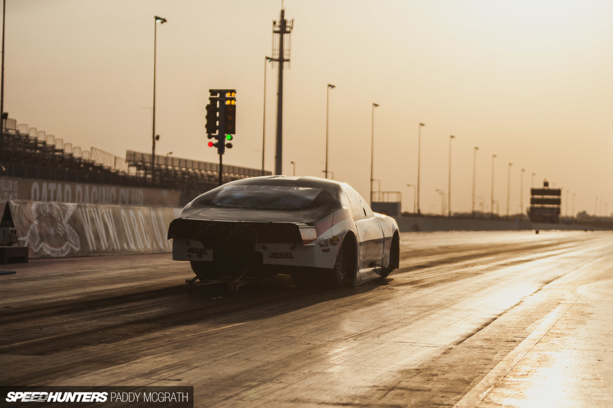 Drag Racing In The Desert
