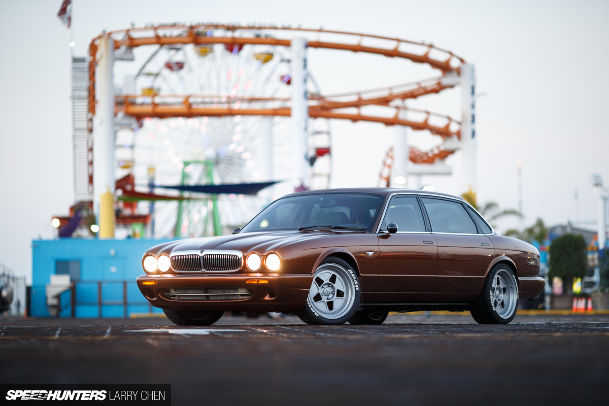 Long Wheelbase Jag + LS3 + Stick Shift = Perfection