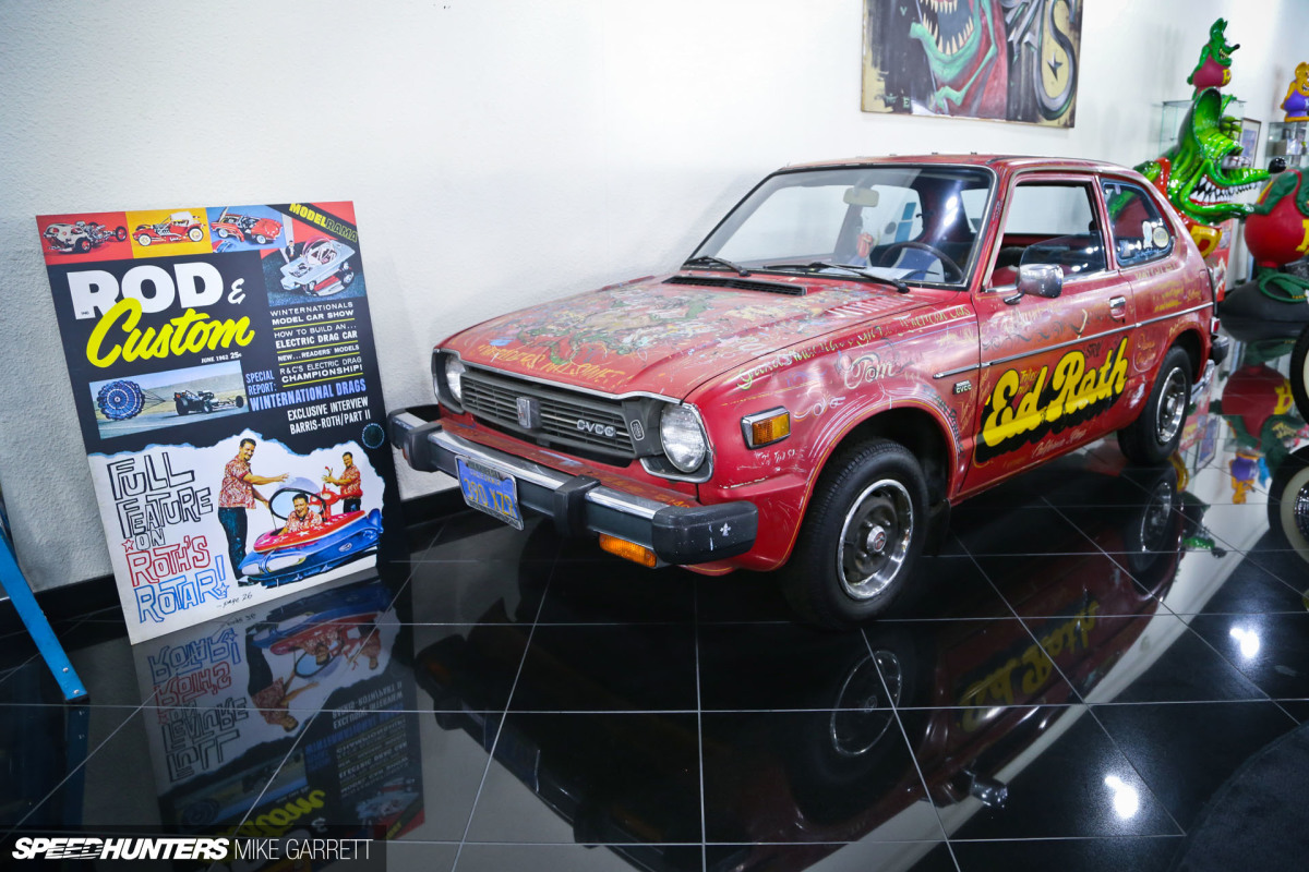 Big Daddy’s Honda Civic: The Rat Fink Commuter