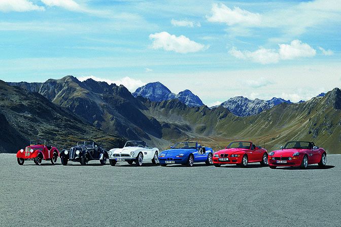 Random Snap>>the Bmw Roadster Family