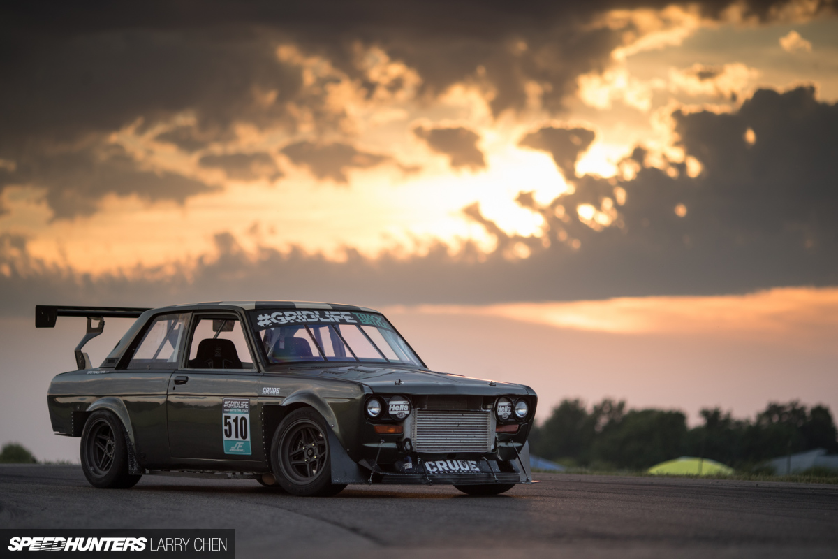 A Datsun Time Attacker With GM Ecotec Power