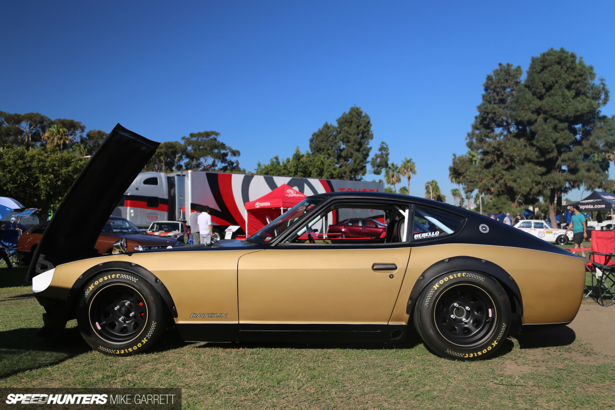 A 350hp Circle Track-Themed 240Z