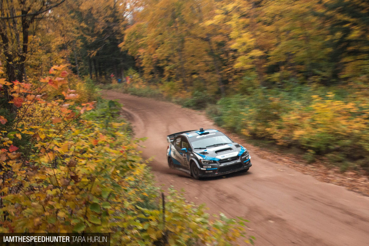 Eating Dirt At Rally America