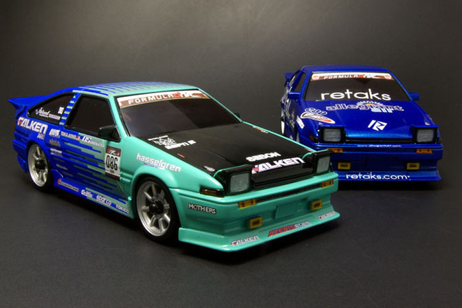 Rc>>formula D Ae86’s From Kyosho