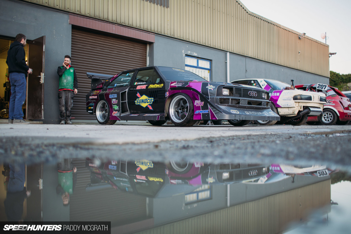 The Audi Drift Sport D-Mac S1: No Rush