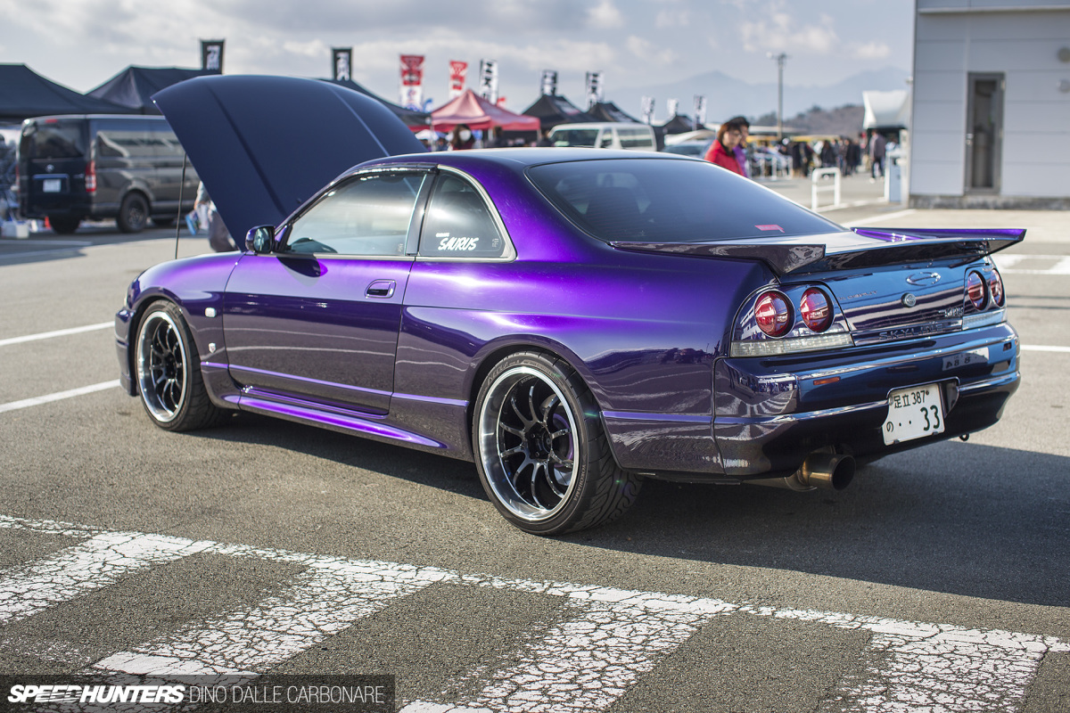 Street/Drag Style: An R33 GT-R By Garage Saurus