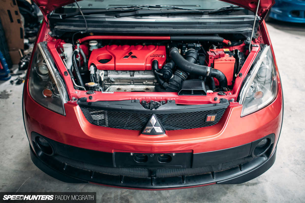 2017 Mitsubishi Lancer Shed Ireland Speedhunters by Paddy McGrath-7