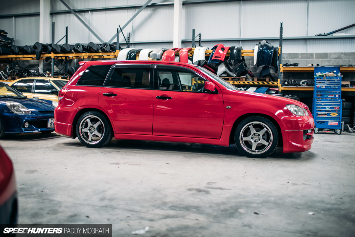 2017 Mitsubishi Lancer Shed Ireland Speedhunters by Paddy McGrath-8