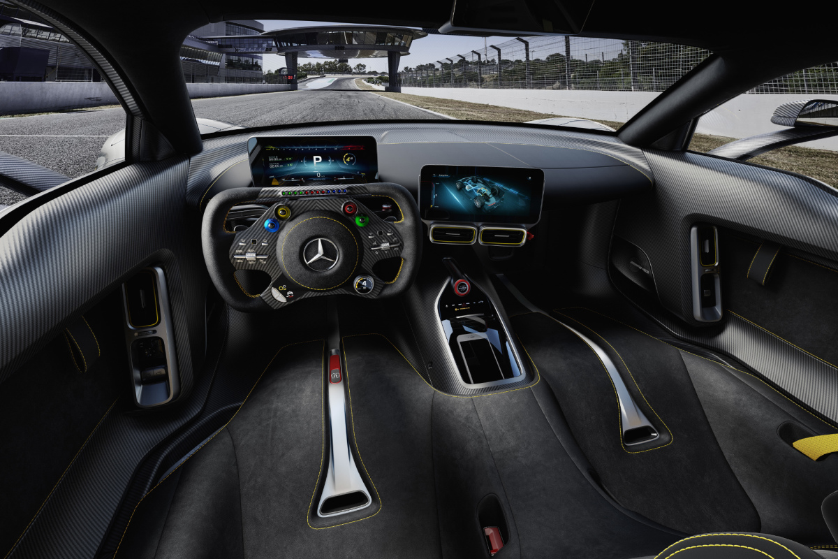 Weltpremiere Showcar Mercedes-AMG Project ONE: Mercedes-AMG bringt Formel 1-Technologie für die StraÃe