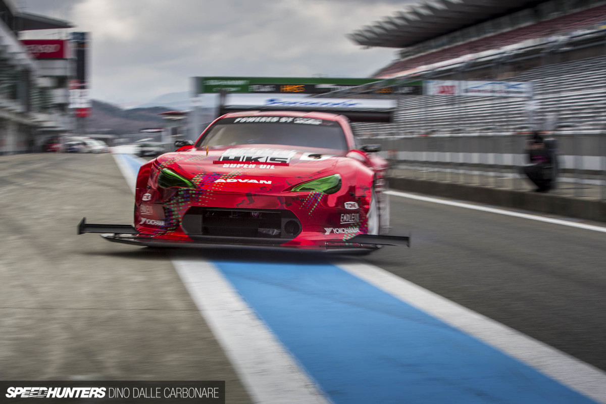 The HKS Tsukuba Record Breaker In Action