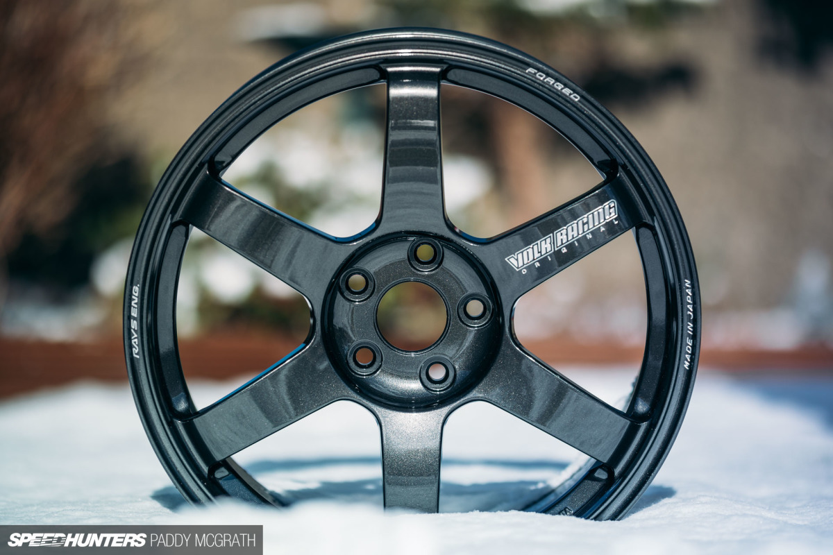 2018 Project GTI Volk Racing TE37 Saga Unboxing Speedhunters by Paddy McGrath-33
