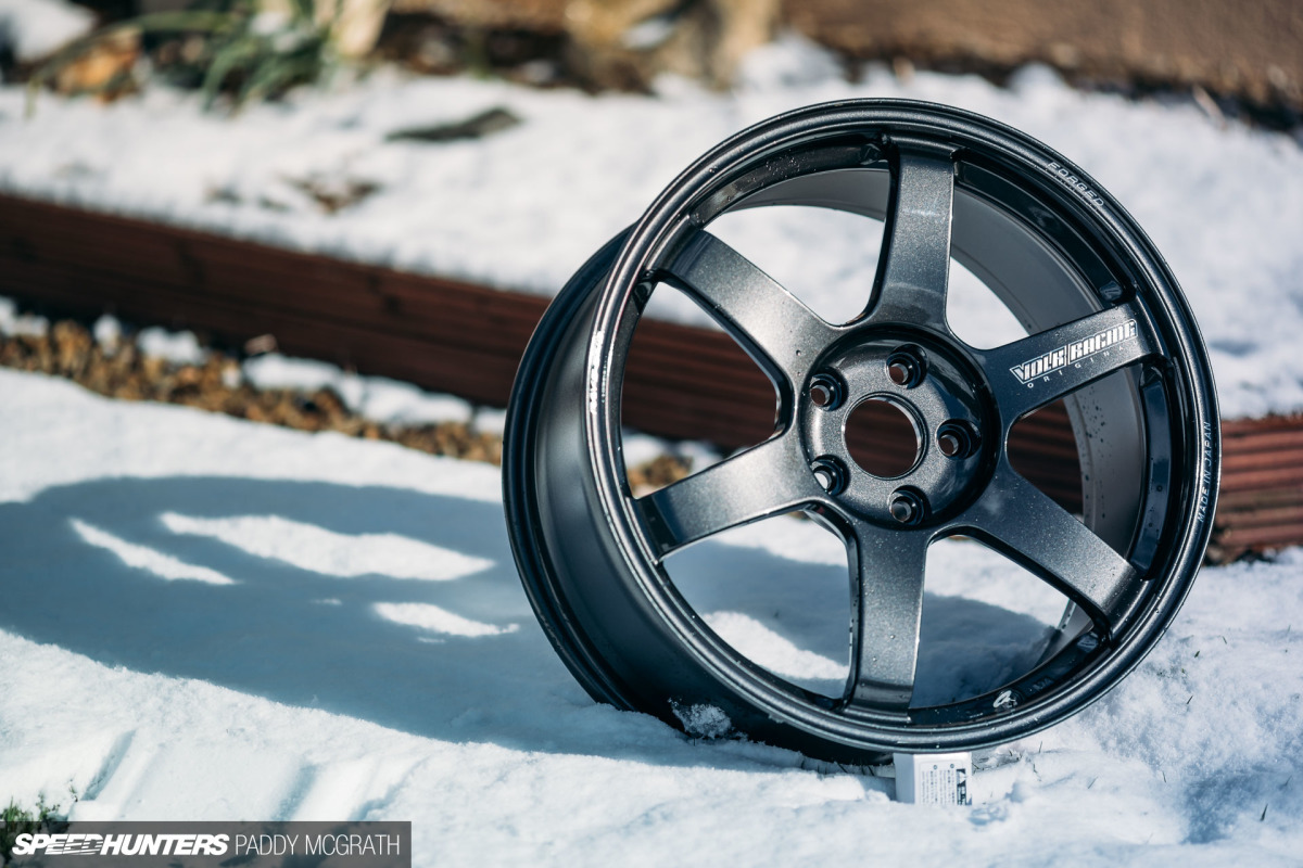 2018 Project GTI Volk Racing TE37 Saga Unboxing Speedhunters by Paddy McGrath-44