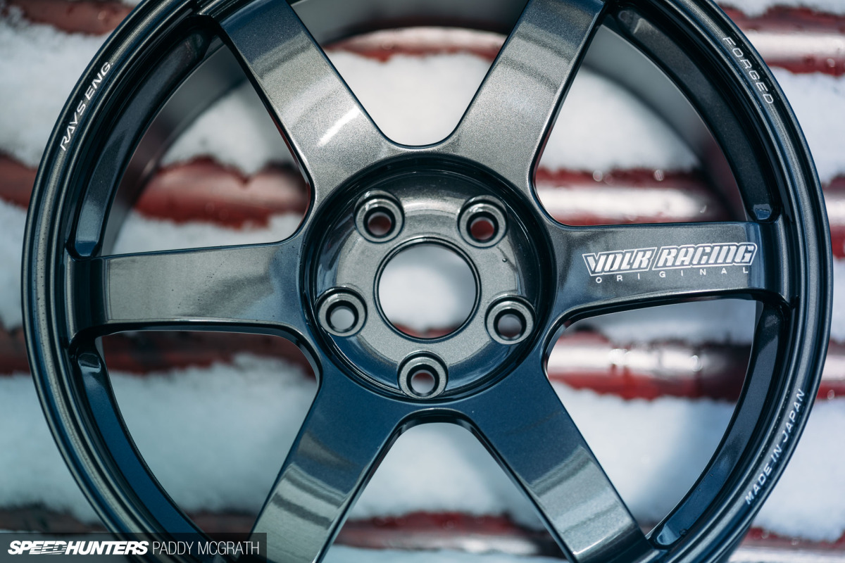 2018 Project GTI Volk Racing TE37 Saga Unboxing Speedhunters by Paddy McGrath-46