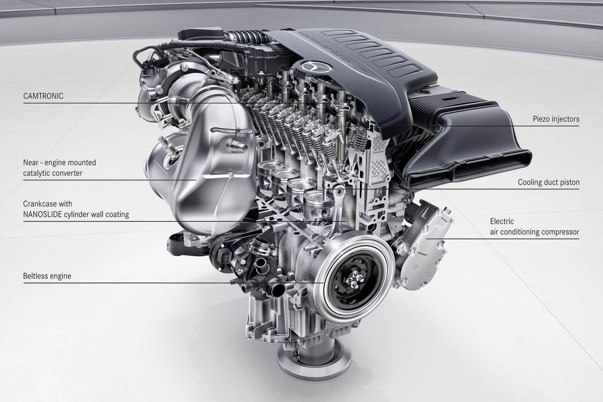 Mercedes-Benz Sechszylinder-Benzinmotor M256
