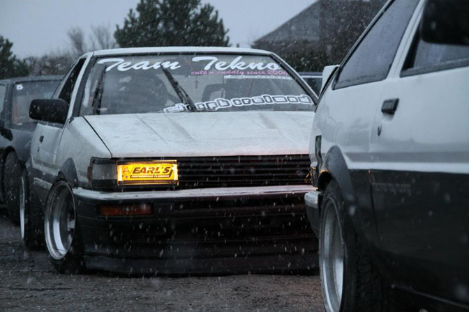 Random Snap>> Ae86 In The�Snow
