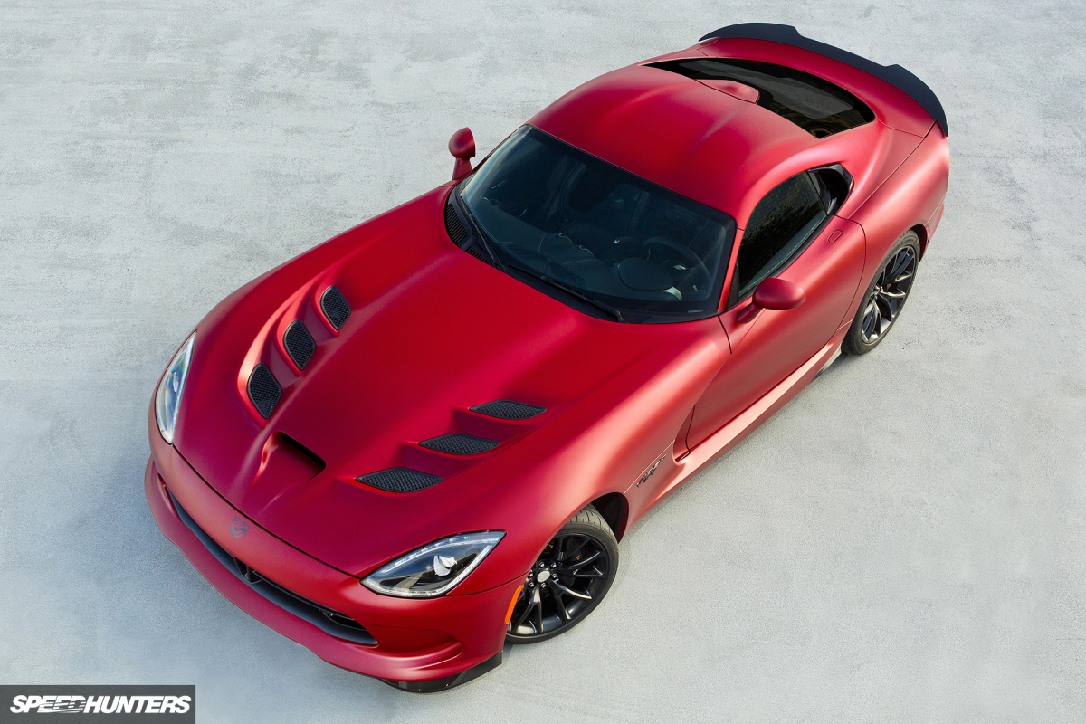 2016 Dodge Viper GTC painted in “1 of 1” custom matte finish