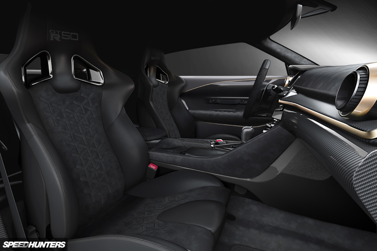 2018 06 26 Nissan GT-R50 by Italdesign INTERIOR IMAGE 3 SH