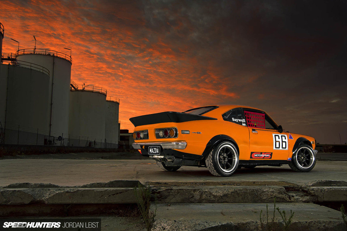 RX3 REAR SUNSET