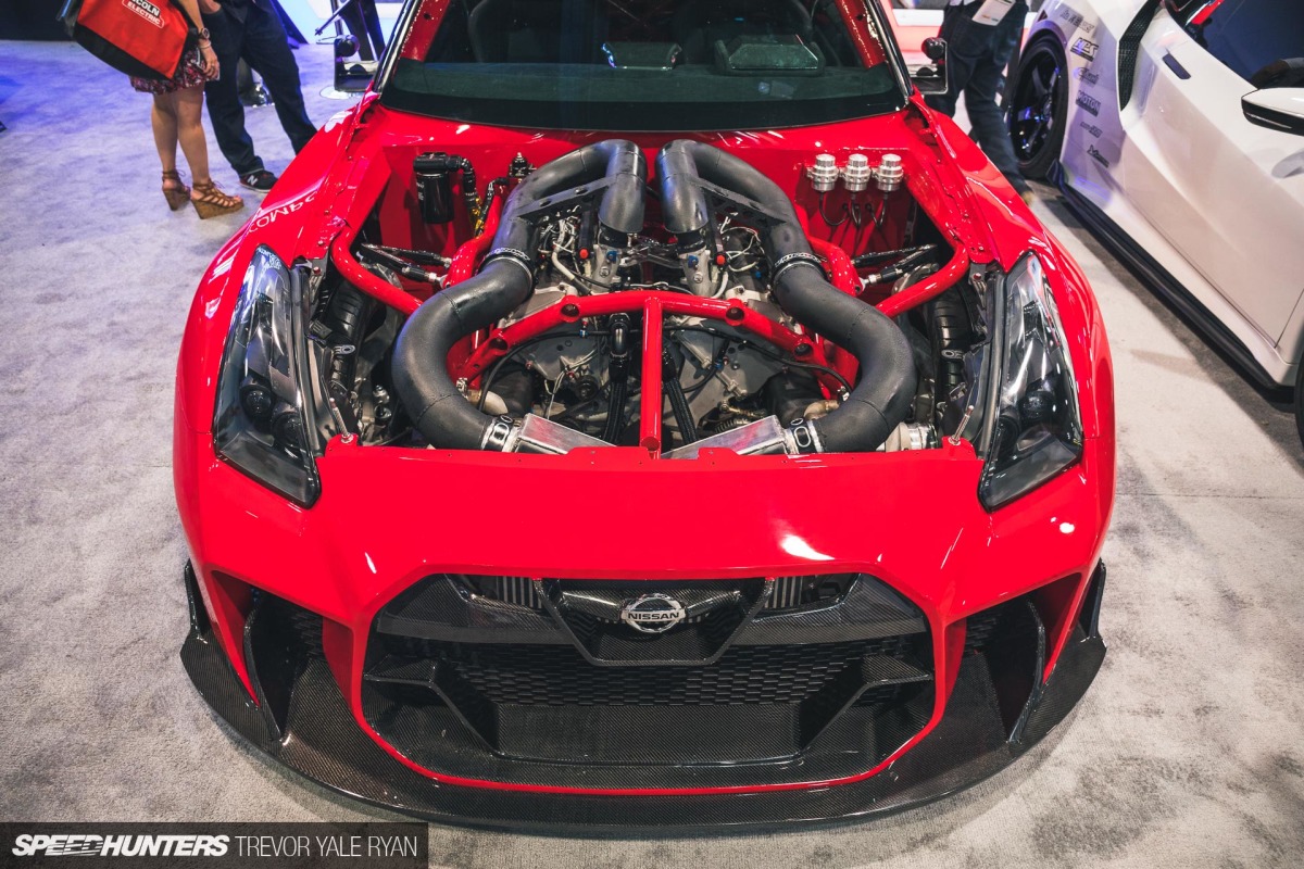 The Engines Bays Of SEMA