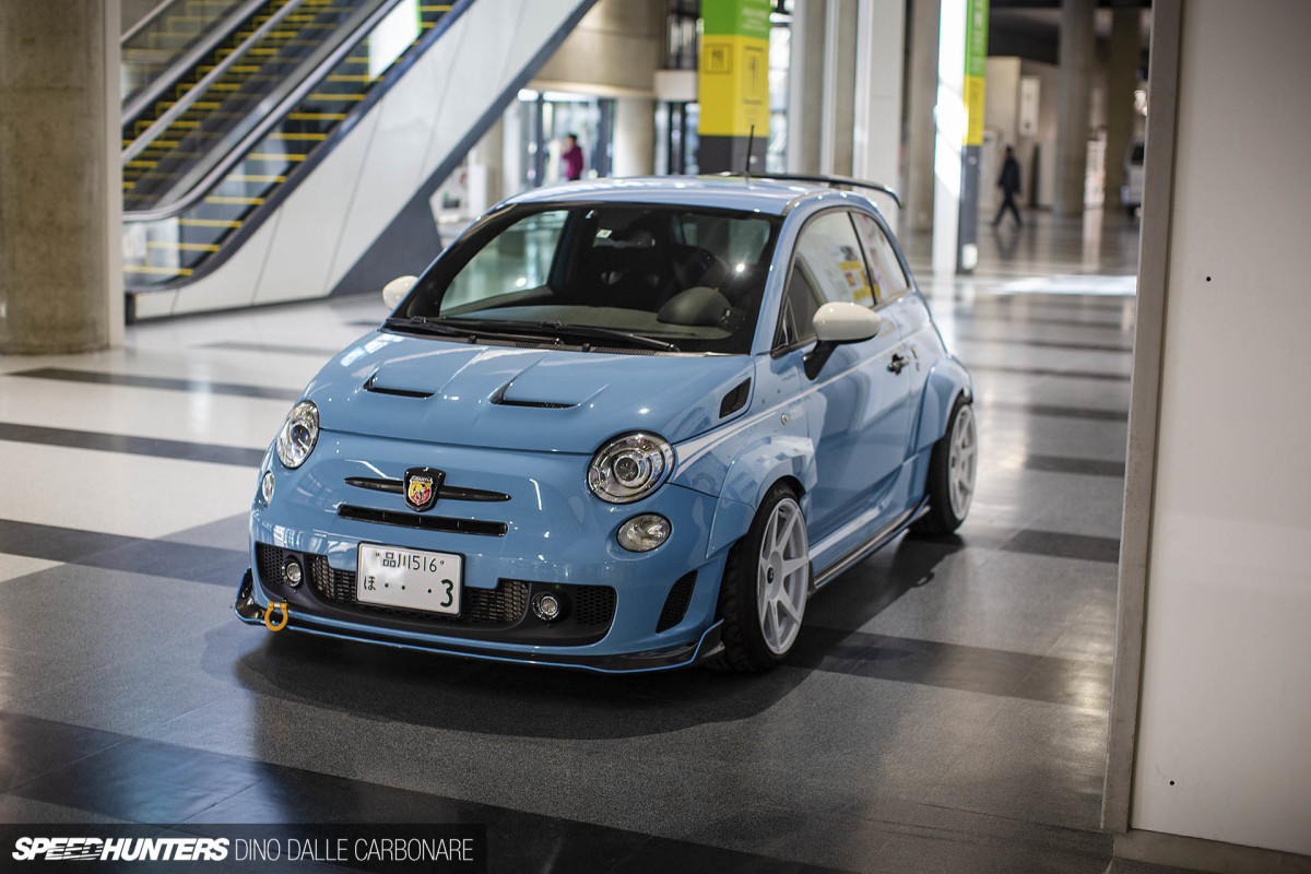 An Abarth 595 With The JDM Treatment