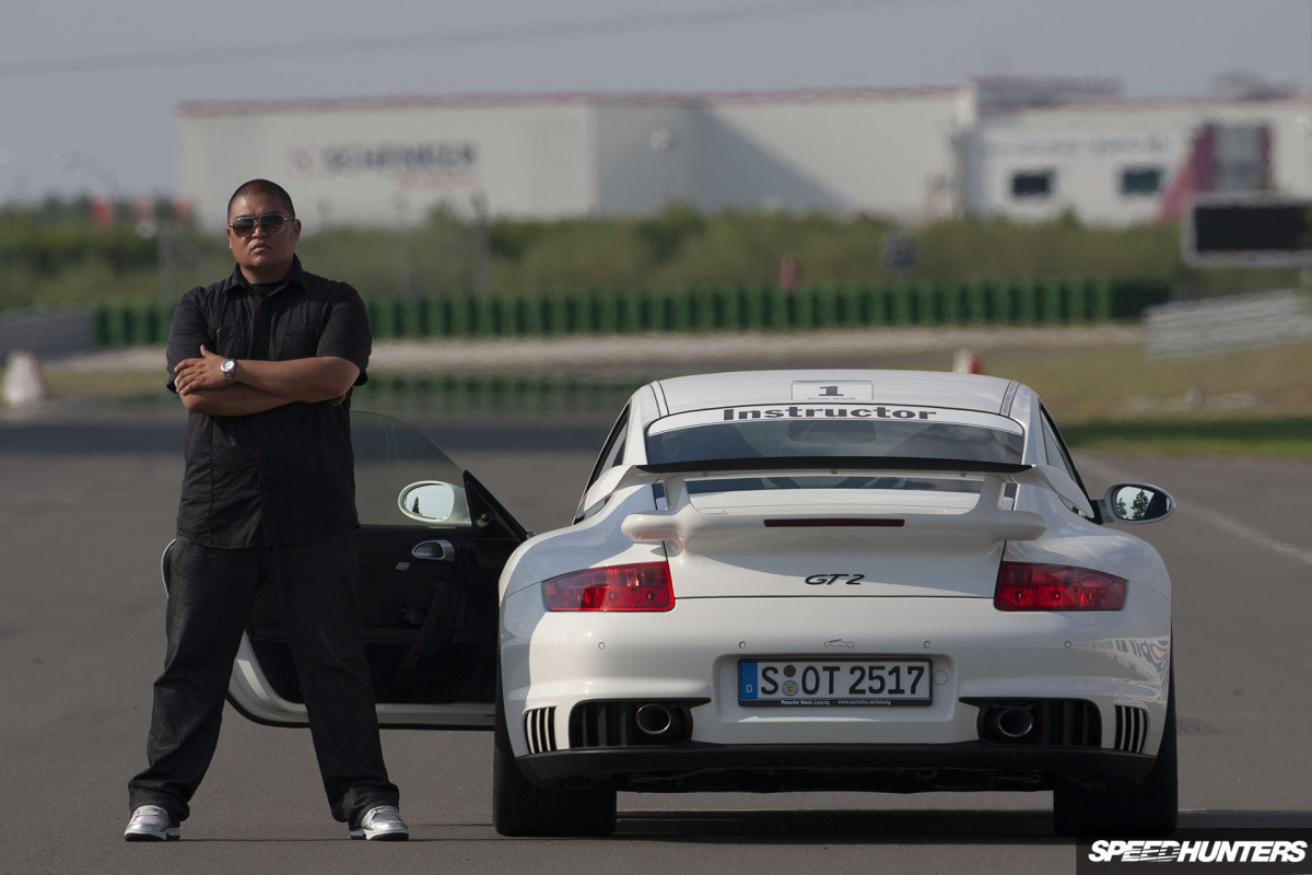 Porsche 911 GT2, 997, Leipzig Test Track 