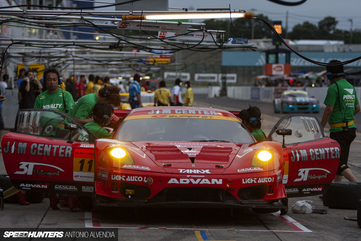 Super GT Suzuka 2008 Jim Gainer Ferrari