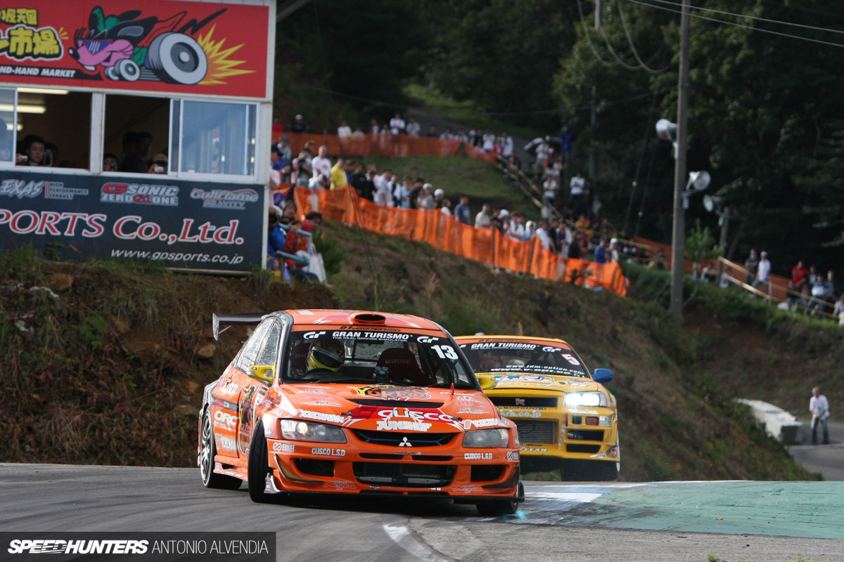 nobushige kumakubo mitsubishi lancer evo 9 ebisu circuit south course D1GP