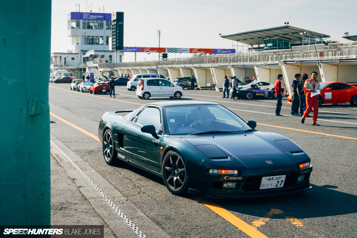 Project NSX Tests Tyres at Tsukuba