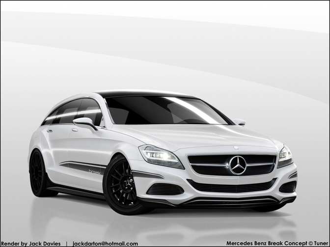 Random Snap>> Shooting Brake Concept Render
