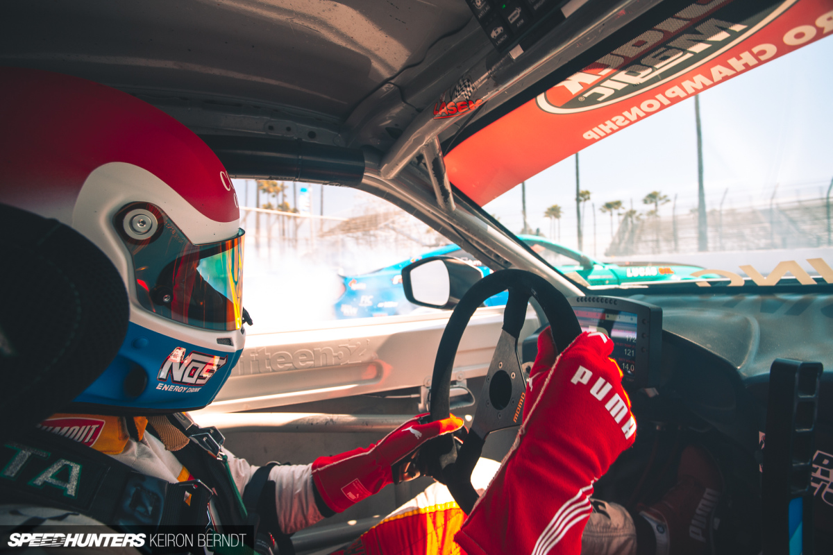 Sliding Into Long Beach