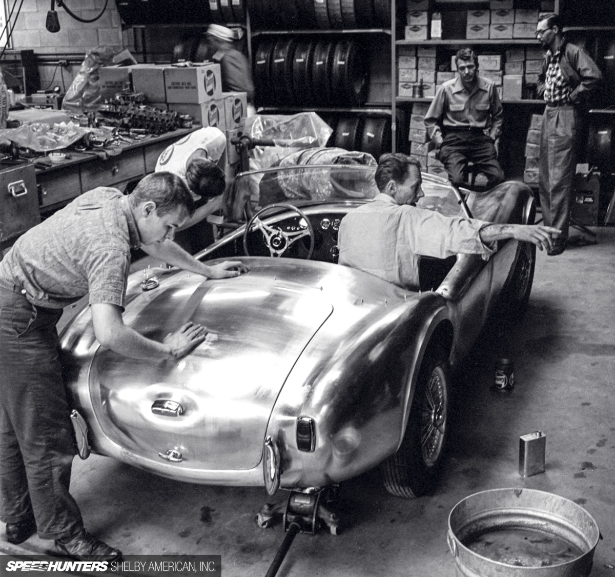 The first Shelby Cobra, CSX 2000.