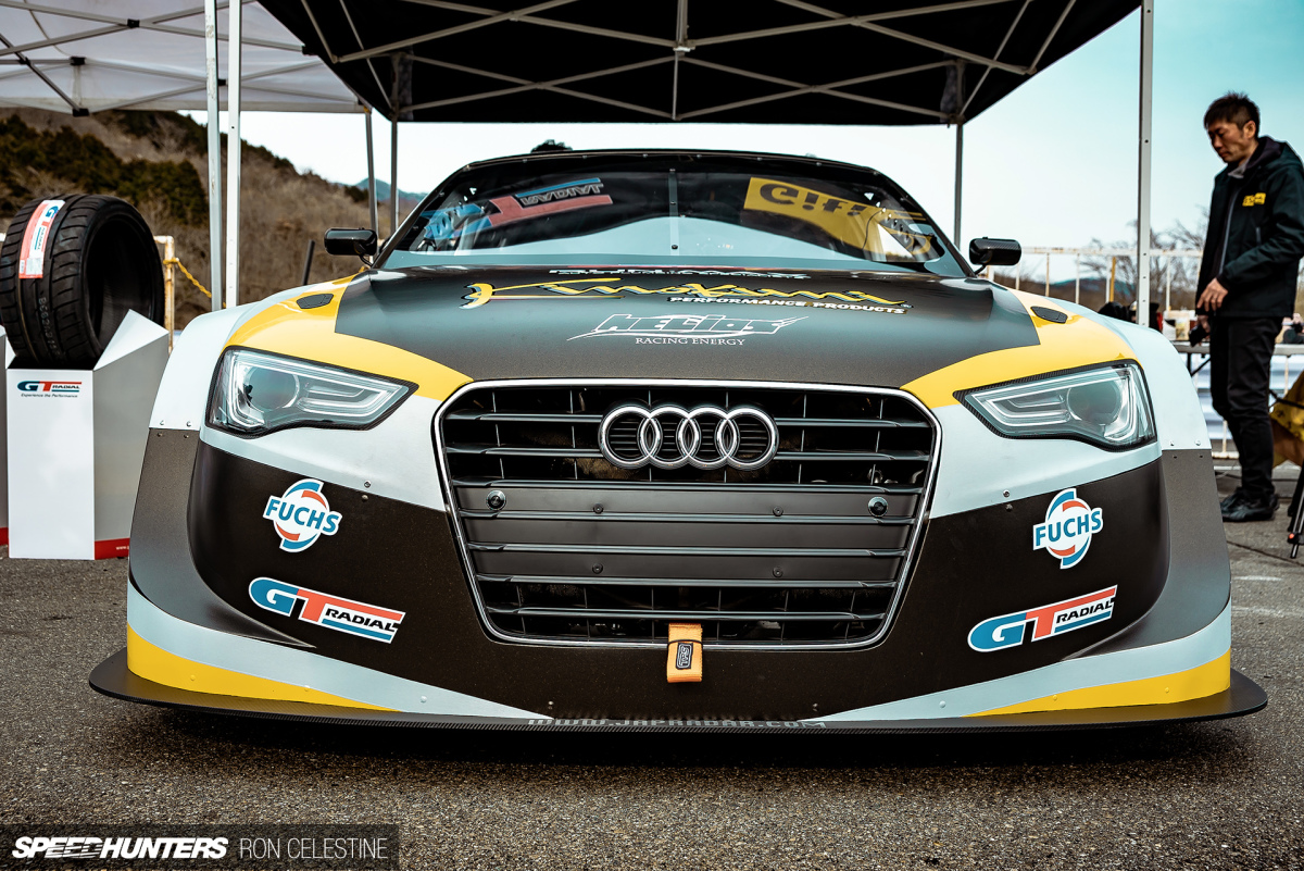 Getting Chased By An 800hp Audi Drift Car