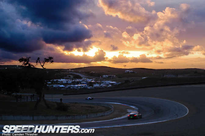 In The Moment>> Sunset @ Alms Laguna Seca