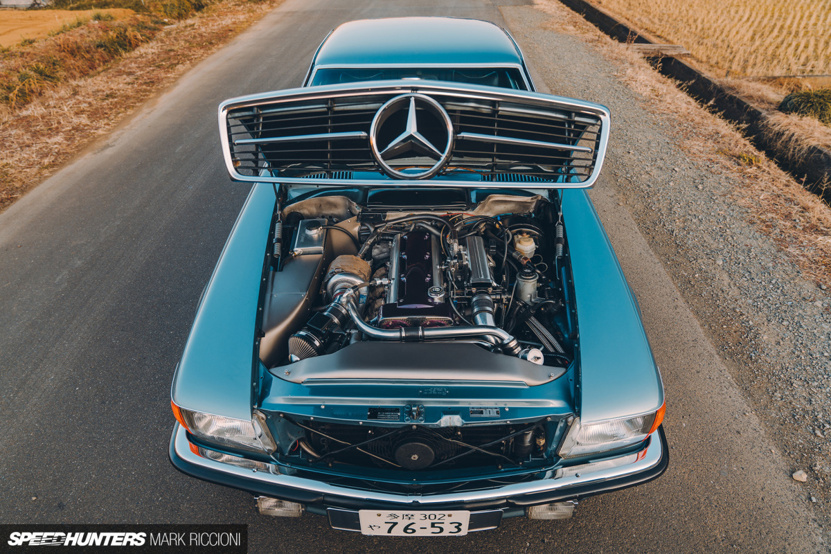 Open Wide: The 2JZ-Swapped 450 SLC
