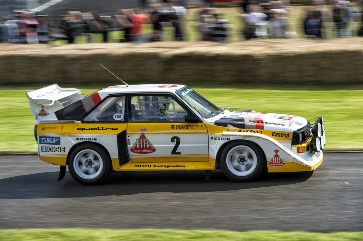 Audi beim Goodwood Festival of Speed 2012